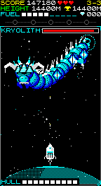 Fighting KRYOLITH, the frozen wyrm