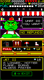 The grumpy shopkeeper's shop